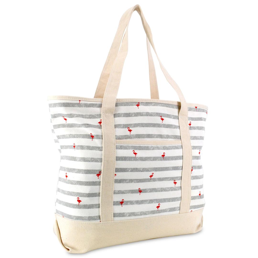 DALIX22" Shopping Tote Bag in Heavy Cotton Canvas (Special Pattern Edition)