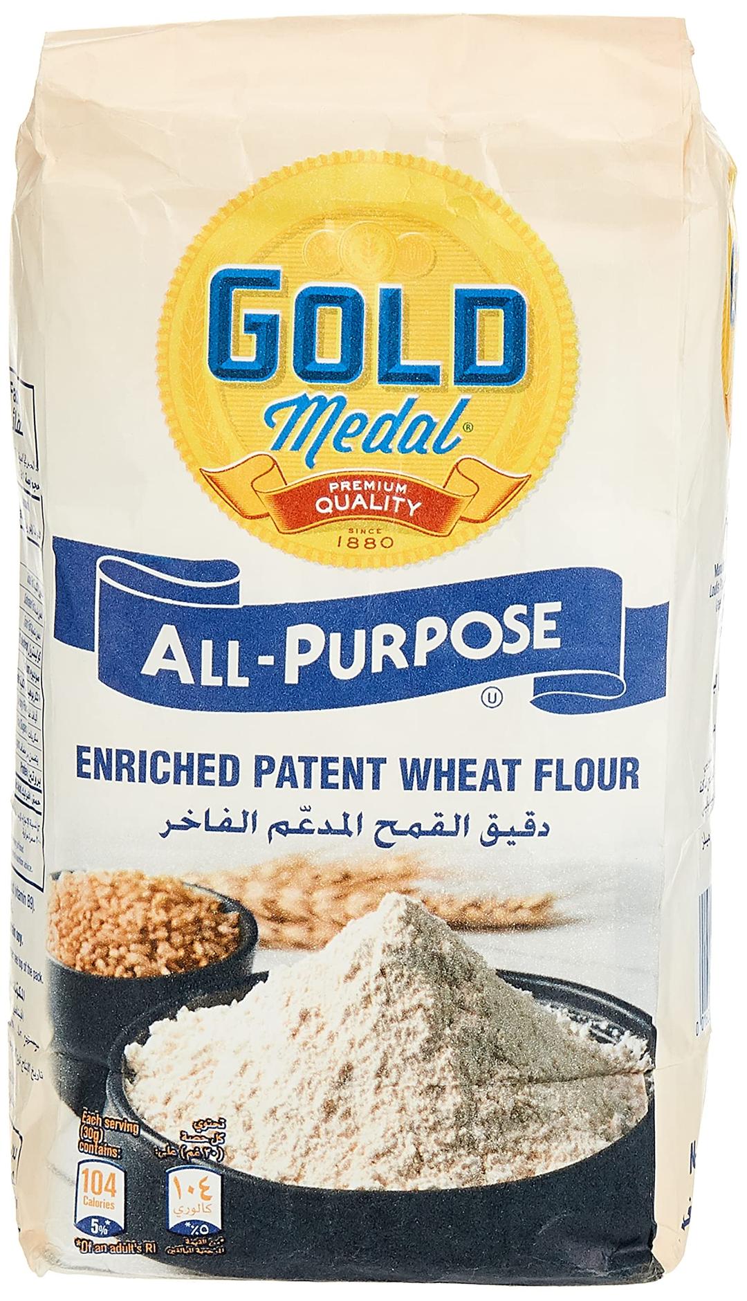 Gold Medal All-Purpose Enriched Patent Wheat Flour, 2 kg