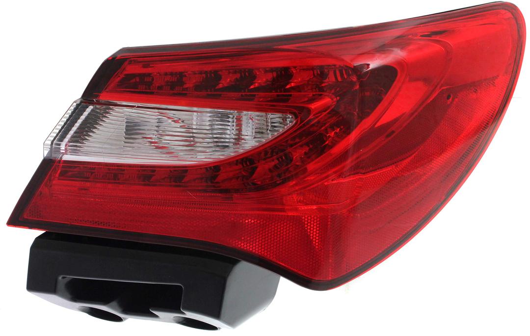 Evan Fischer Passenger Side Tail Light Compatible with 2011-2014 Chrysler 200 -