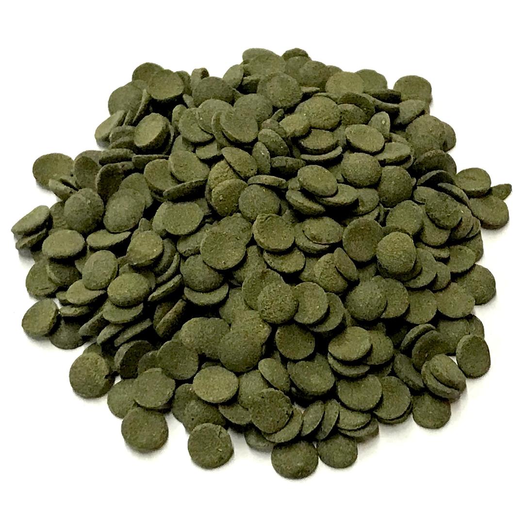 BIG KAHUNA TROPICAL FISH 8 mm Alage Wafer - Sinking Algae Wafers That Provides Balanced Diet for Plecos, Snails, Cory Cats, Catfish, Shrimp, and Crayfish (2 Pound)