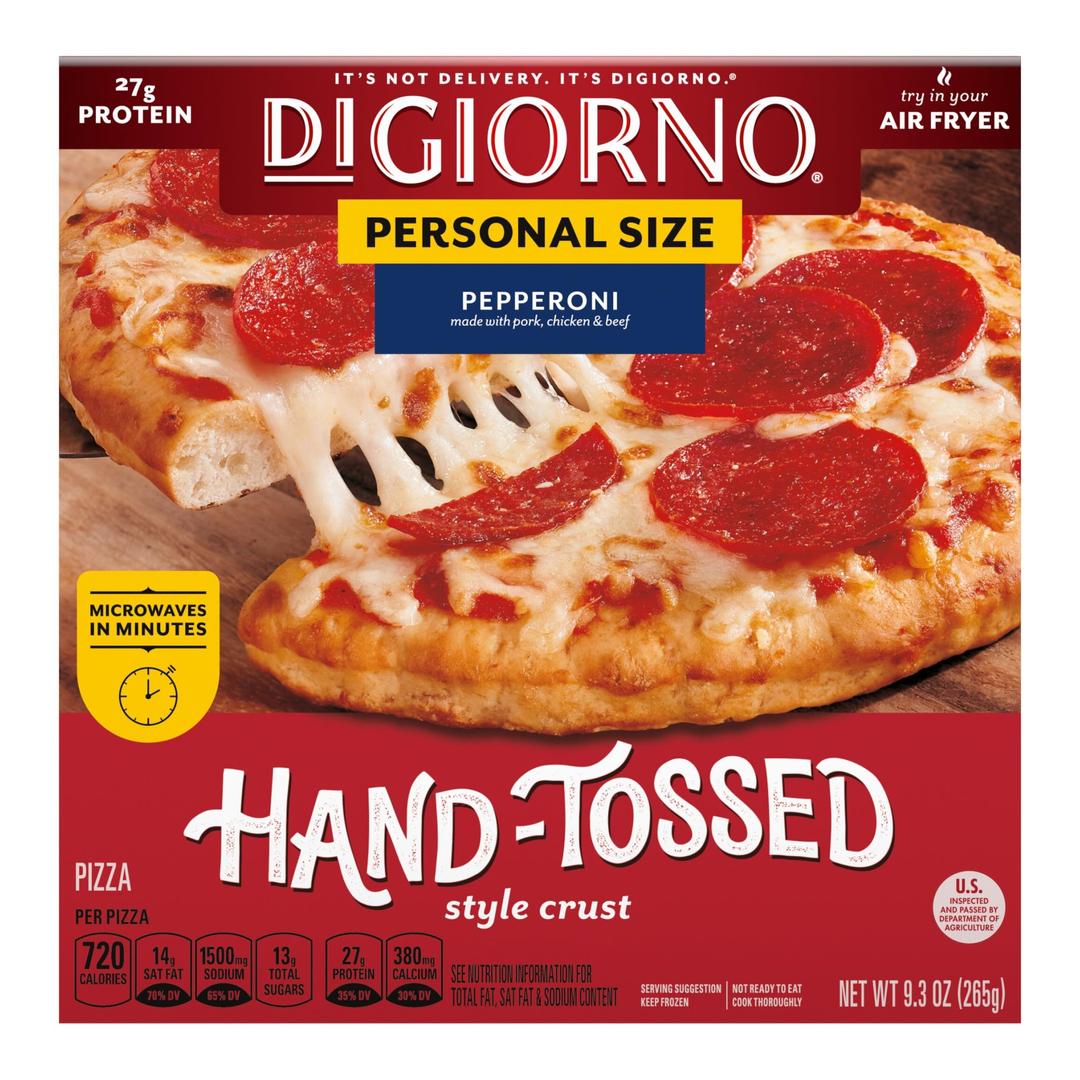 DiGiorno Small Traditional Hand Tossed Crust Four Cheese Pizza, Pack of 10