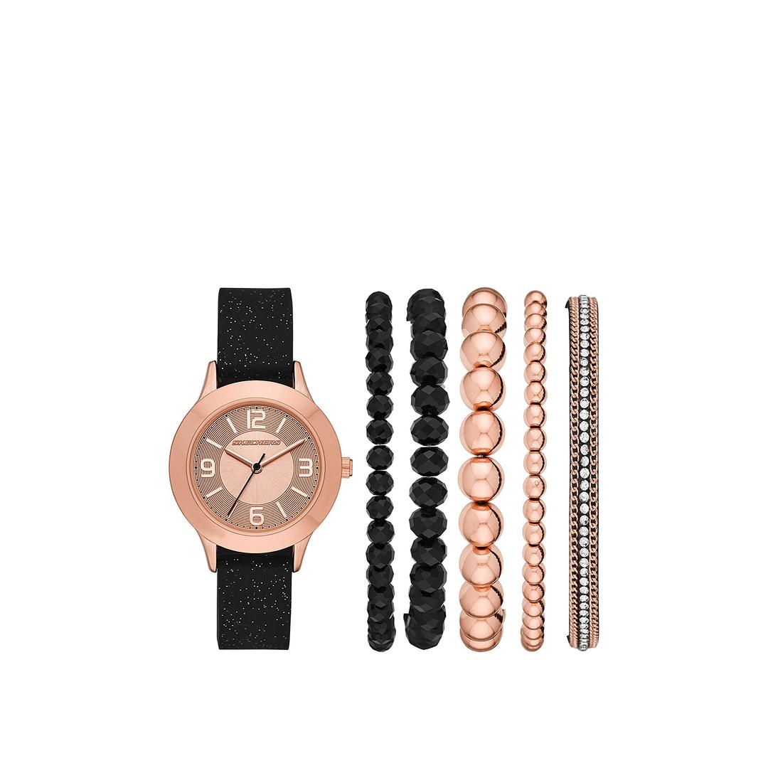 SkechersWomen's Watch and Stackable Bracelet Gift Set