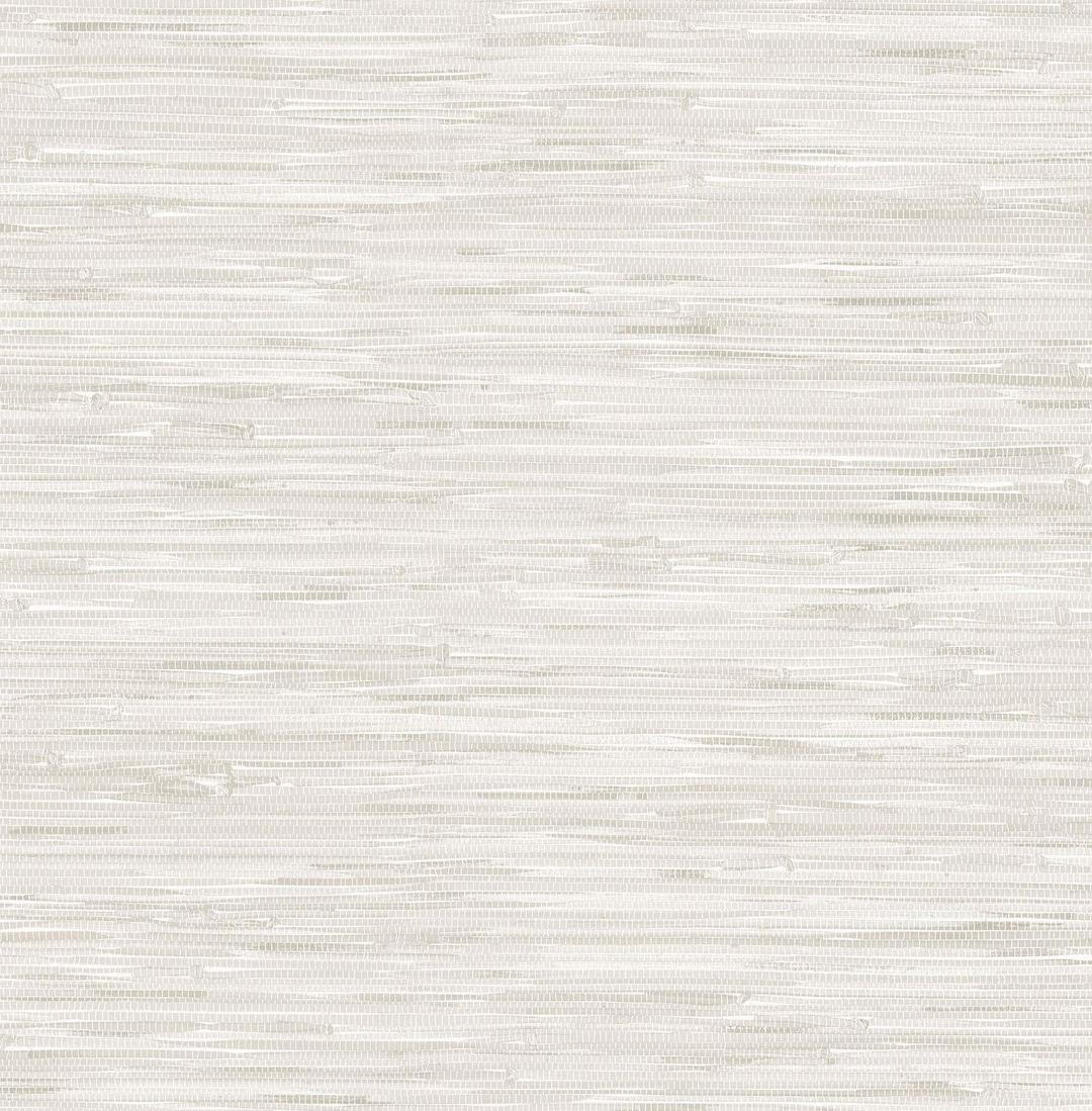 NuWallpaper NUS2875 Cream Grassweave Peel & Stick Wallpaper, Neutral