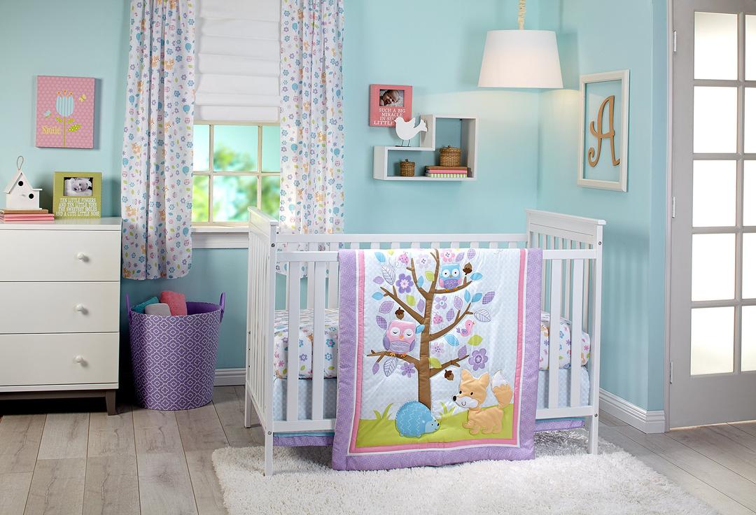 NoJo Little Love Adorable Orchard 3 Piece Set, Multi-Colored