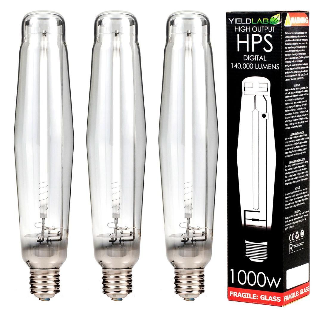 HPS 1000w Lamp HID Bulb (3 Pack)