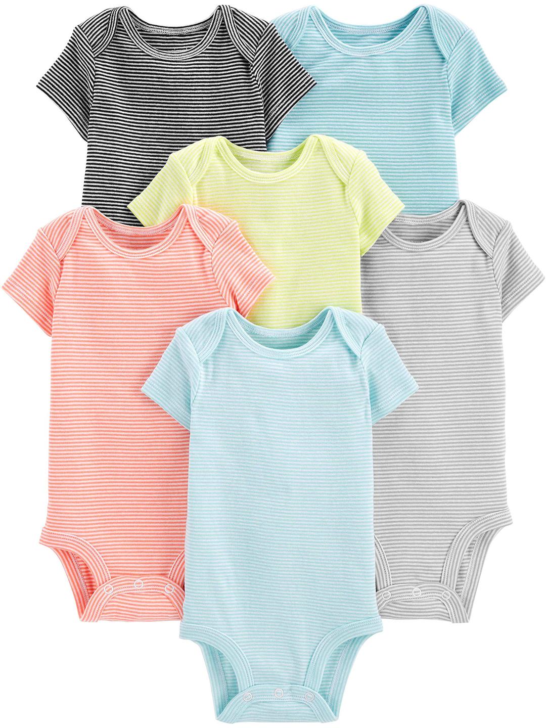 Simple Joys by Carter'sUnisex Babies' Short-Sleeve Bodysuit