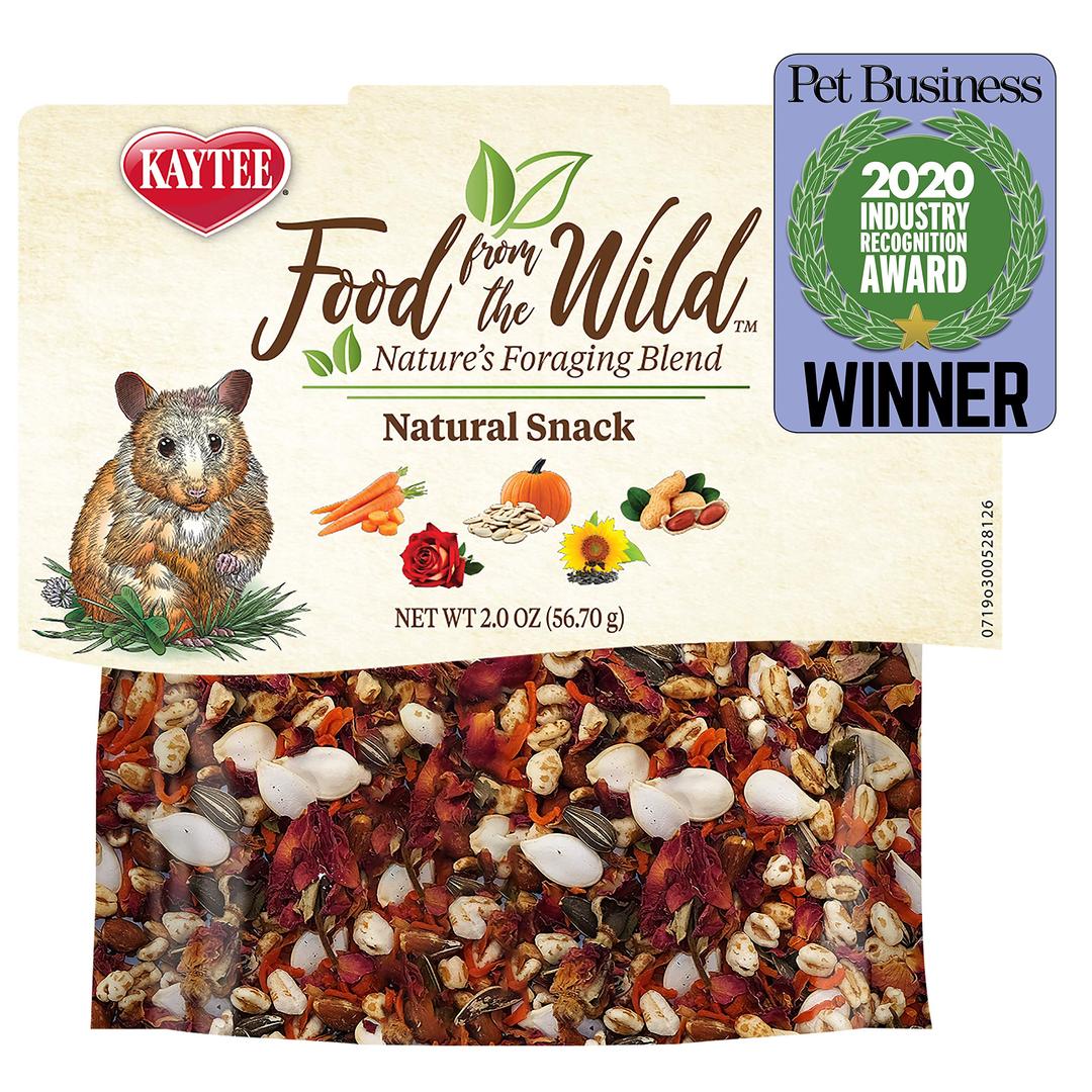 KayteeFood from The Wild Natural Snack for Pet Hamsters, Gerbils, Rats and Mice, 2 Ounces