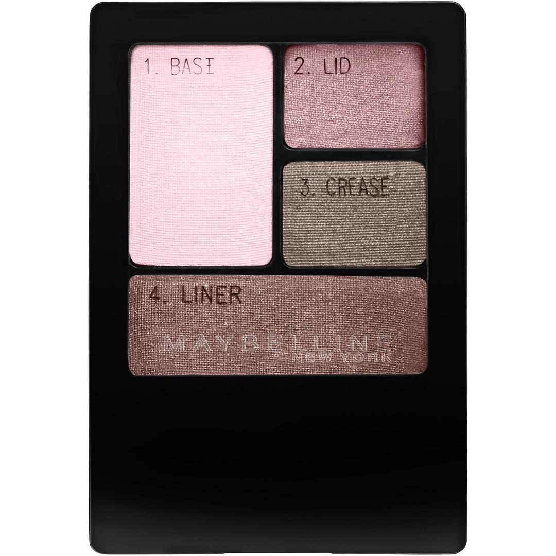 Maybelline New York Expert Wear Eyeshadow Quads, Lavender Smokes, 0.17 oz.