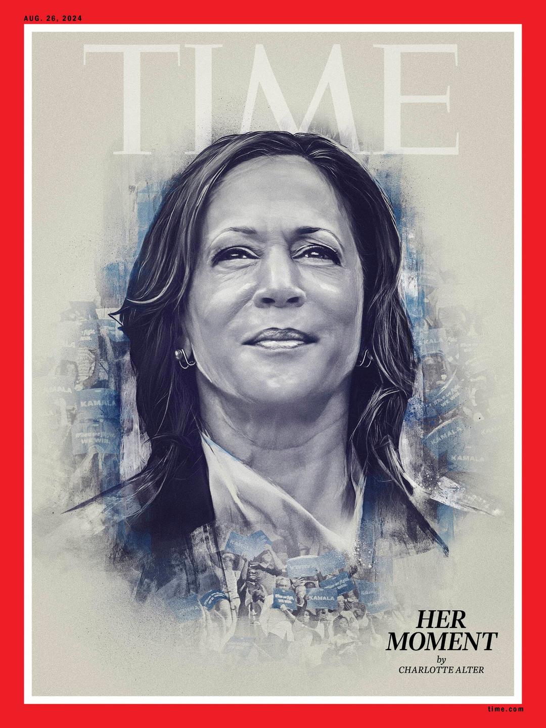 TIME Magazine - 08.26.24 Edition: Kamala Harris, Her Moment