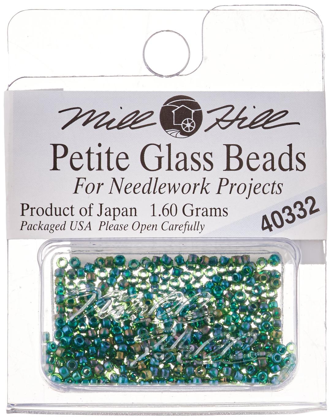 Mill Hill Petite Glass Seed Beads, Emerald