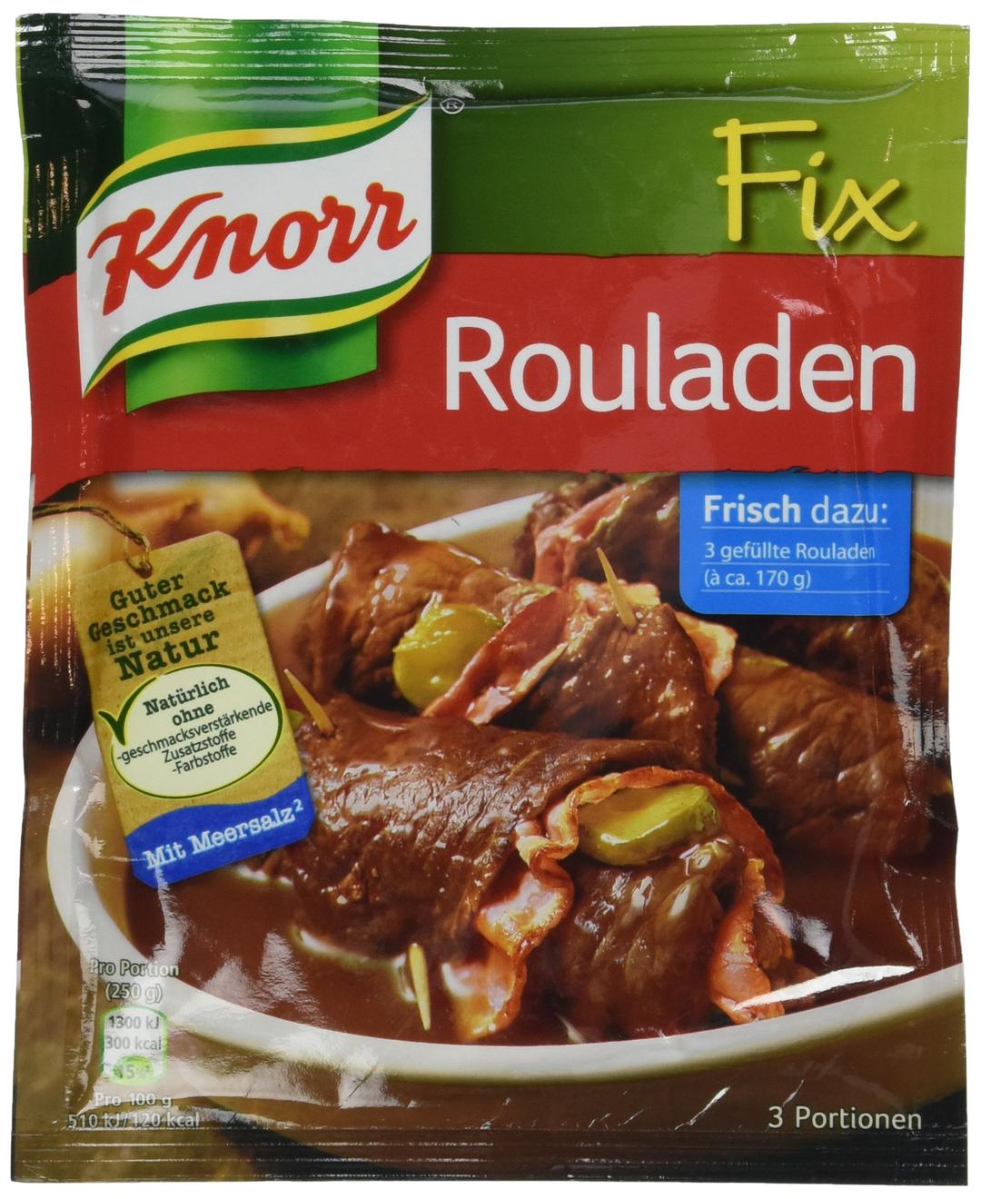 KnorrFix rouladen (Rouladen) (Pack of 4)