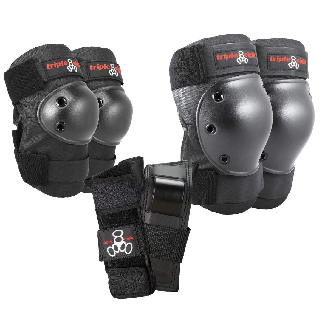 Triple Eight Saver Series Pad Set with Kneesavers, Elbowsavers and Wristsavers