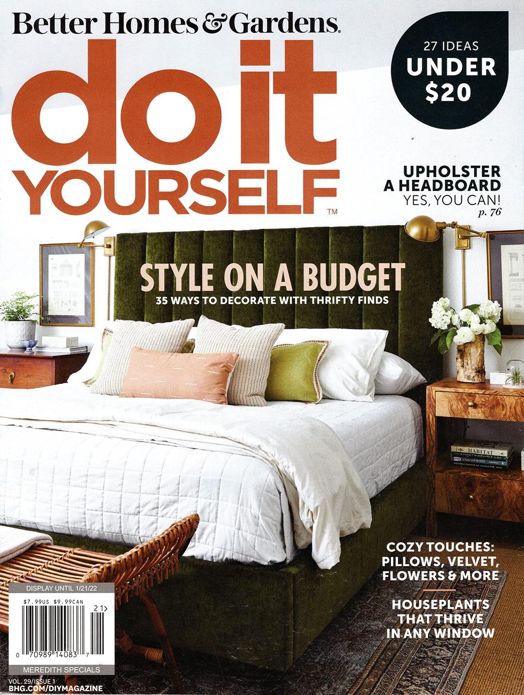 Better Homes & Gardens Do It Yourself Magazine Winter 2022