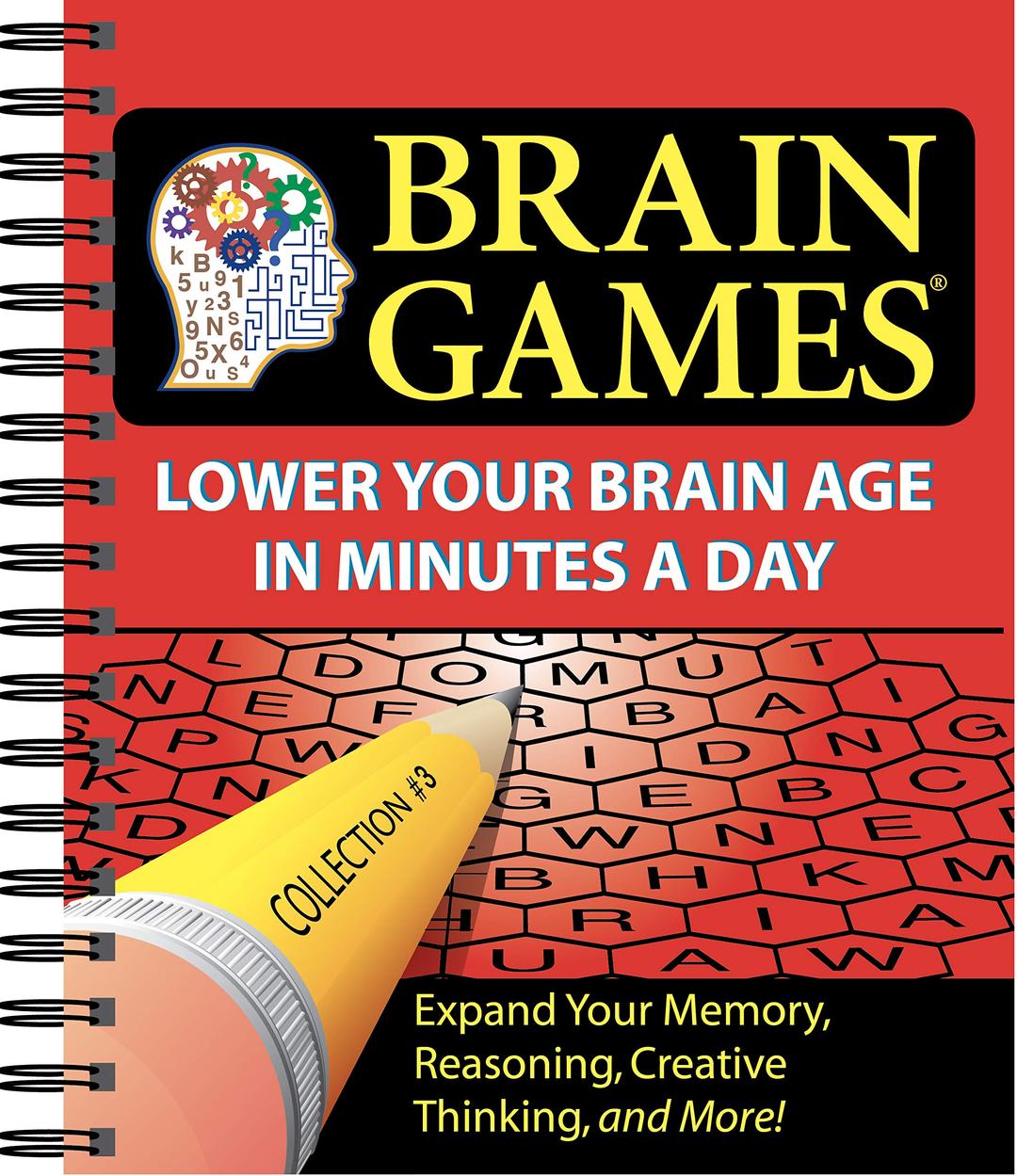 Brain Games #3: Lower Your Brain Age in Minutes a Day (Volume 3)