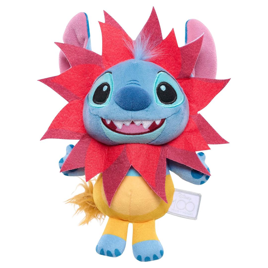 Just PlayDisney100 Years of Wonder Stitch as Simba Small Plushie Stuffed Animal, Officially Licensed Kids Toys for Ages 2 Up