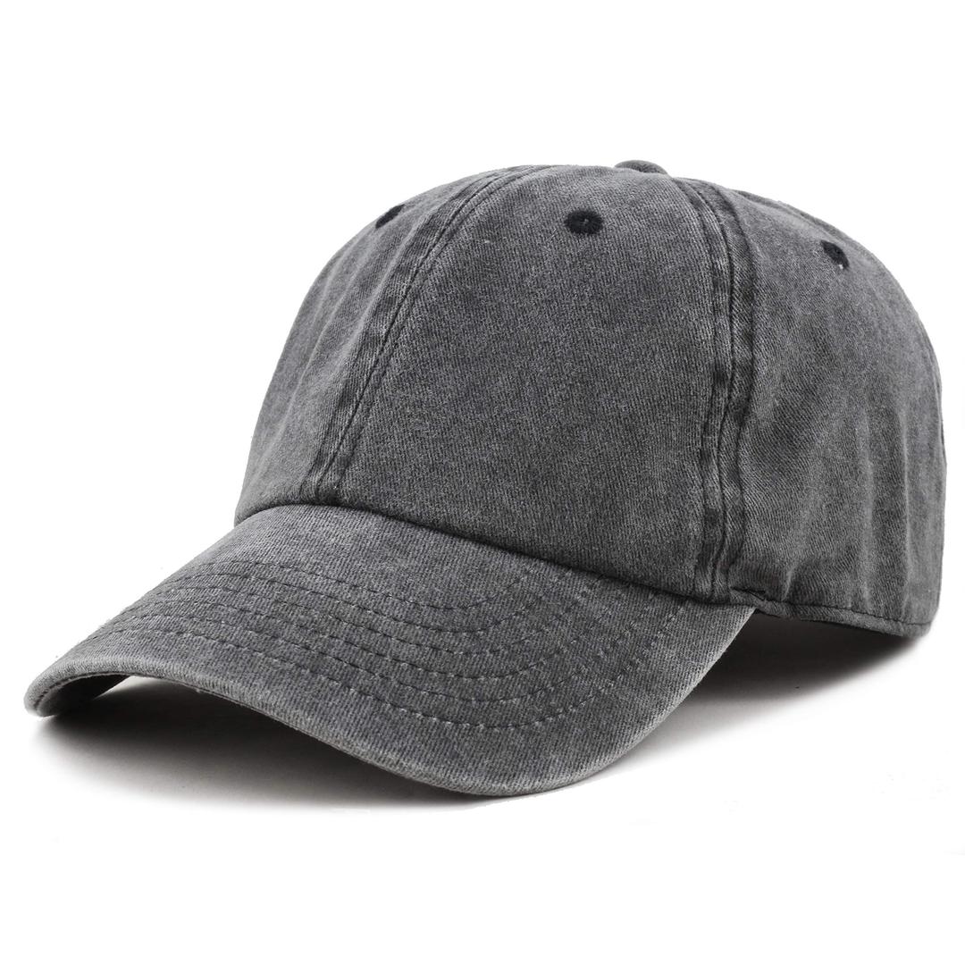 The Hat Depot 100% Cotton Pigment Dyed Low Profile Dad Hat Six Panel Cap