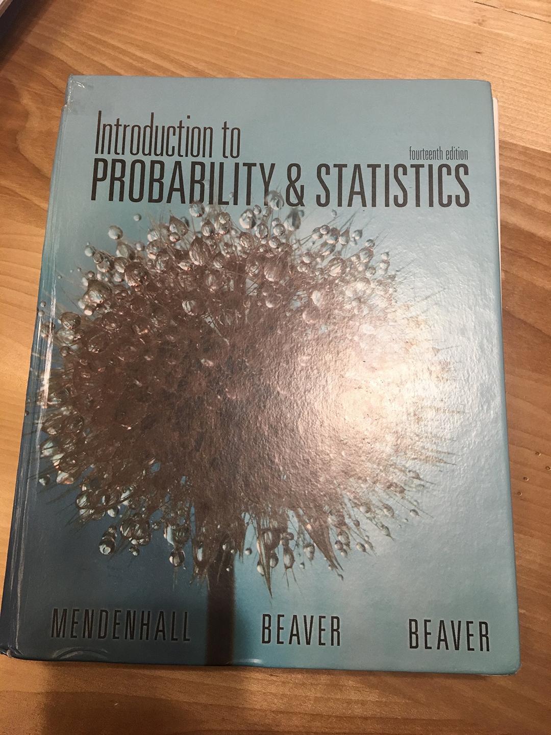 Introduction to Probability and Statistics 14th Edition