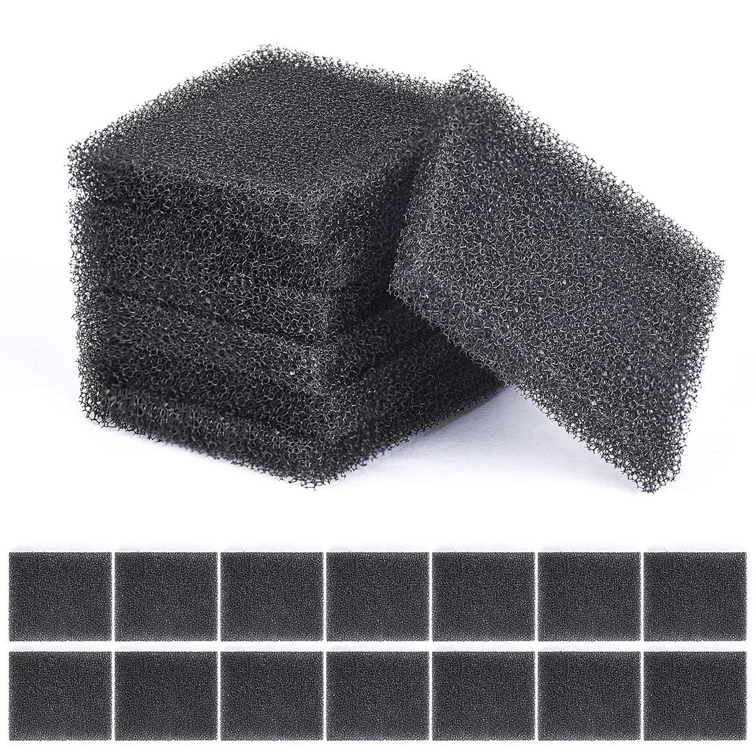 21 Pack Pump Filter Sponge Filter Sponge Replacement Accessories Reduces Dirt in Pump Compatible with AeroGarden Harvest, Bounty, Farm, Extra, Ultra All Models