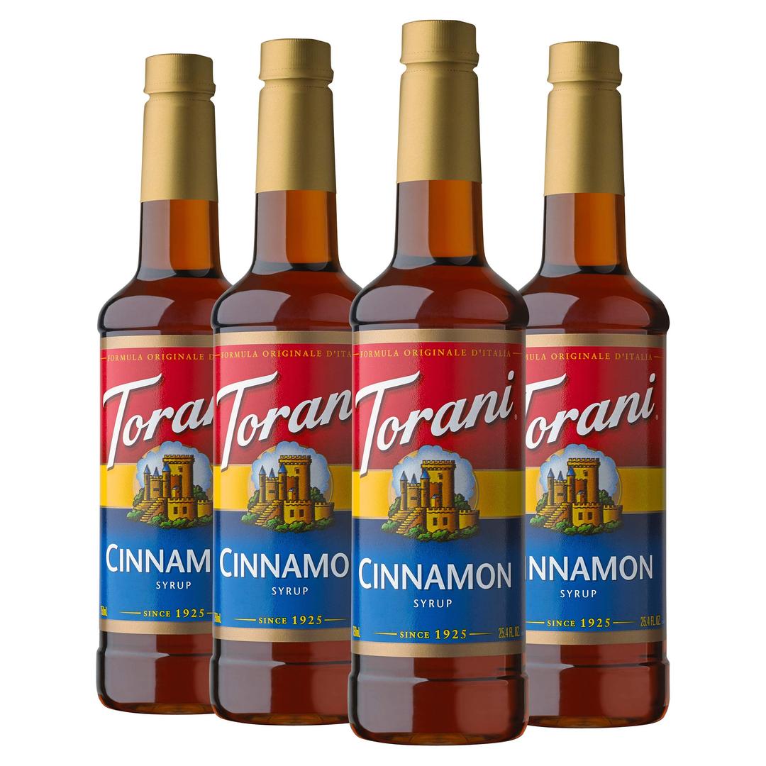 ToraniSyrup, Cinnamon, 25.4 Ounces (Pack of 4)