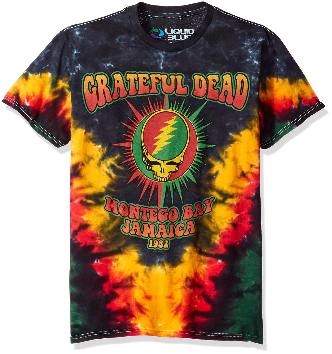 Men's Grateful Dead Montego Bay Tie Dye Short Sleeve T-Shirt