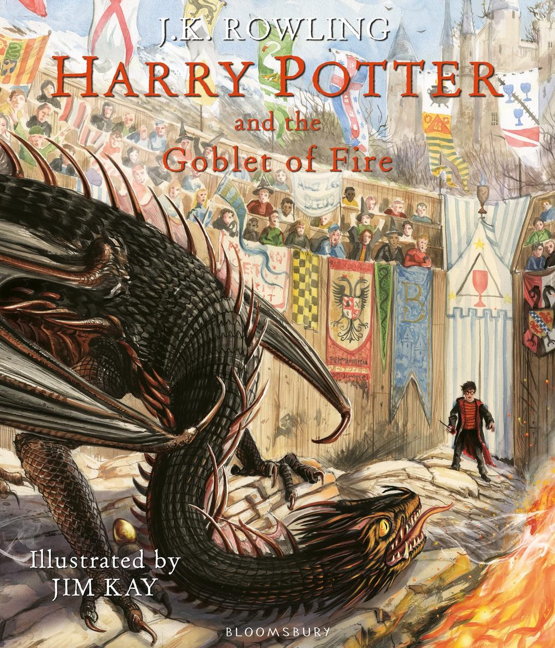 Harry Potter and the Goblet of Fire: Illustrated Edition (Harry Potter, 4)