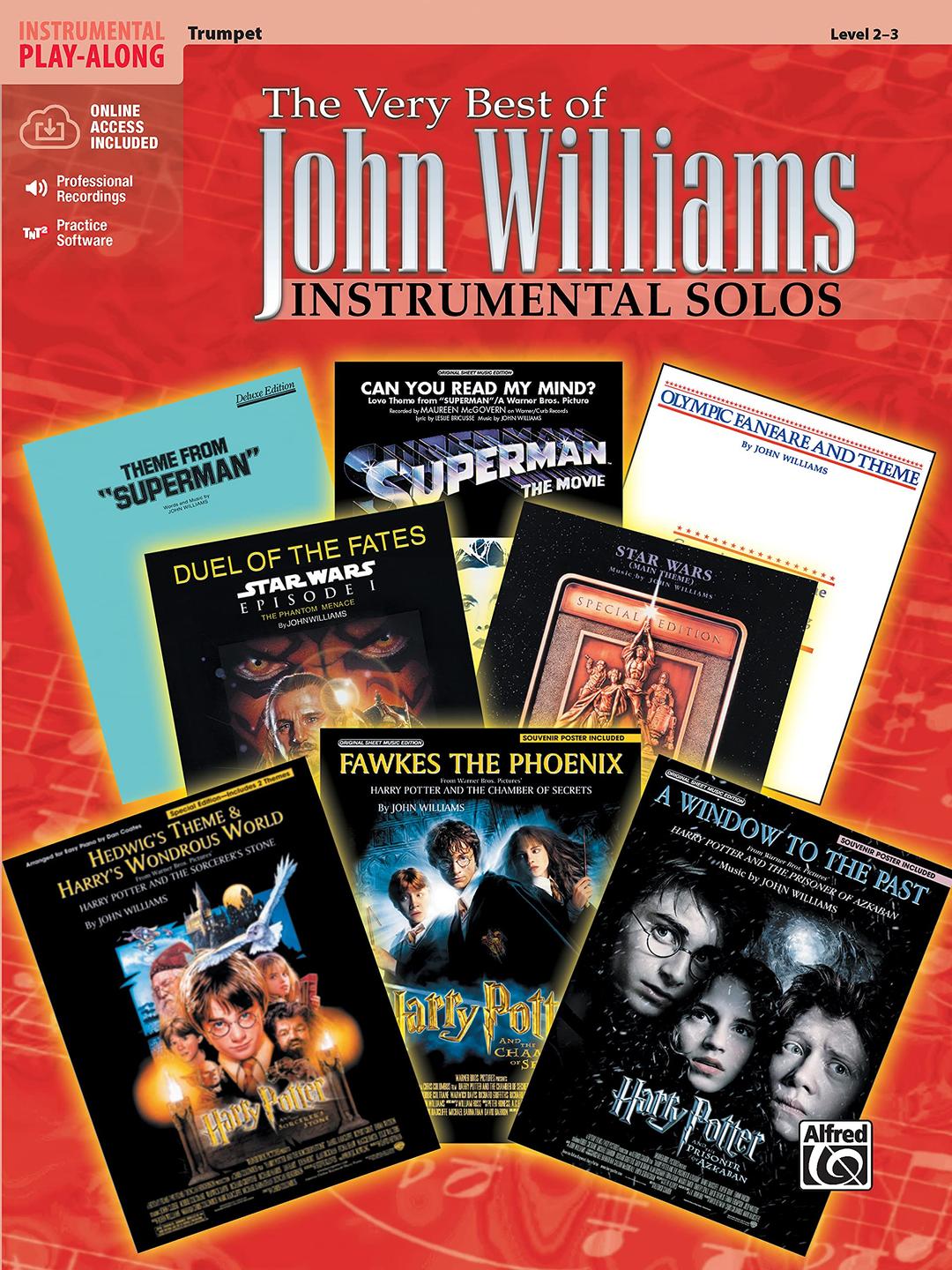 The Very Best of John Williams: Trumpet, Book & Online Audio/Software Paperback – November 1, 2004