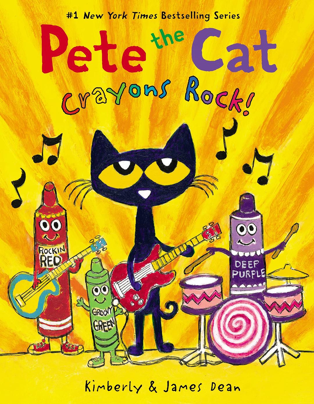 Pete the Cat: Crayons Rock! Hardcover – Illustrated, September 1, 2020