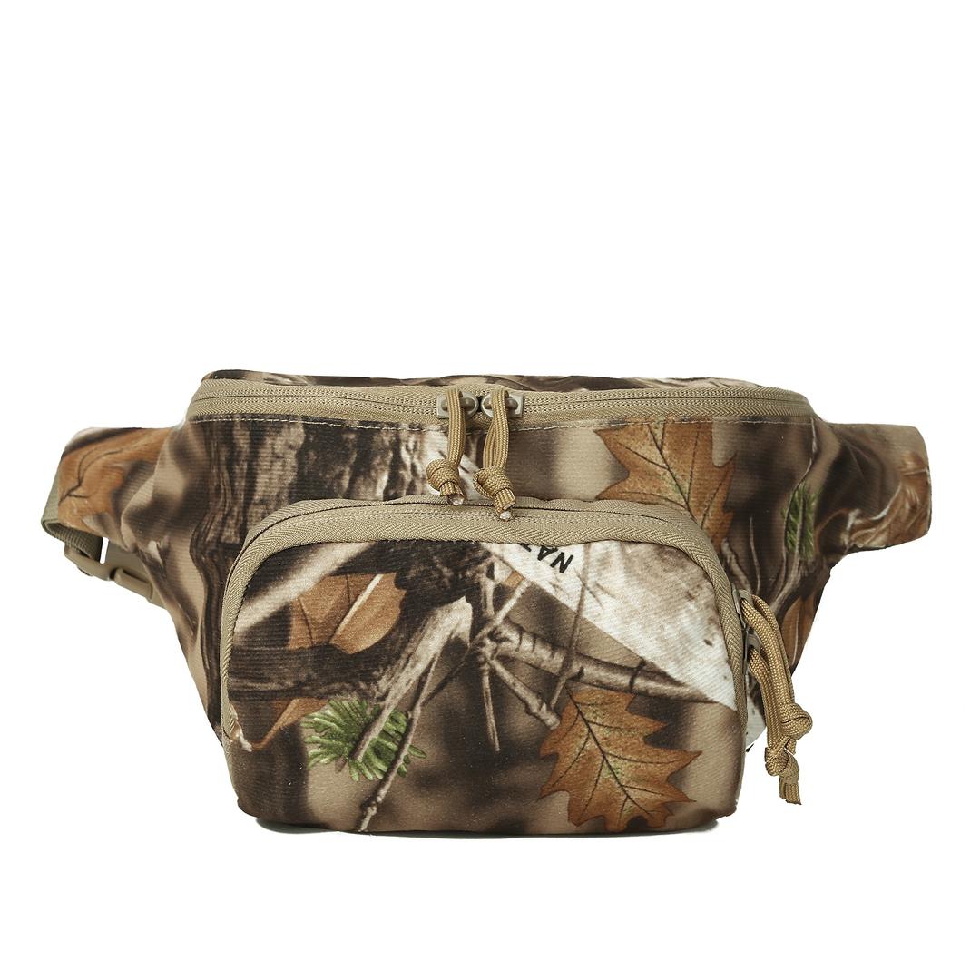 AUSCAMOTEK Hunting Camouflage Fanny Pack for Men - Waterproof Waist Bag for Hunters - Woodland Camo