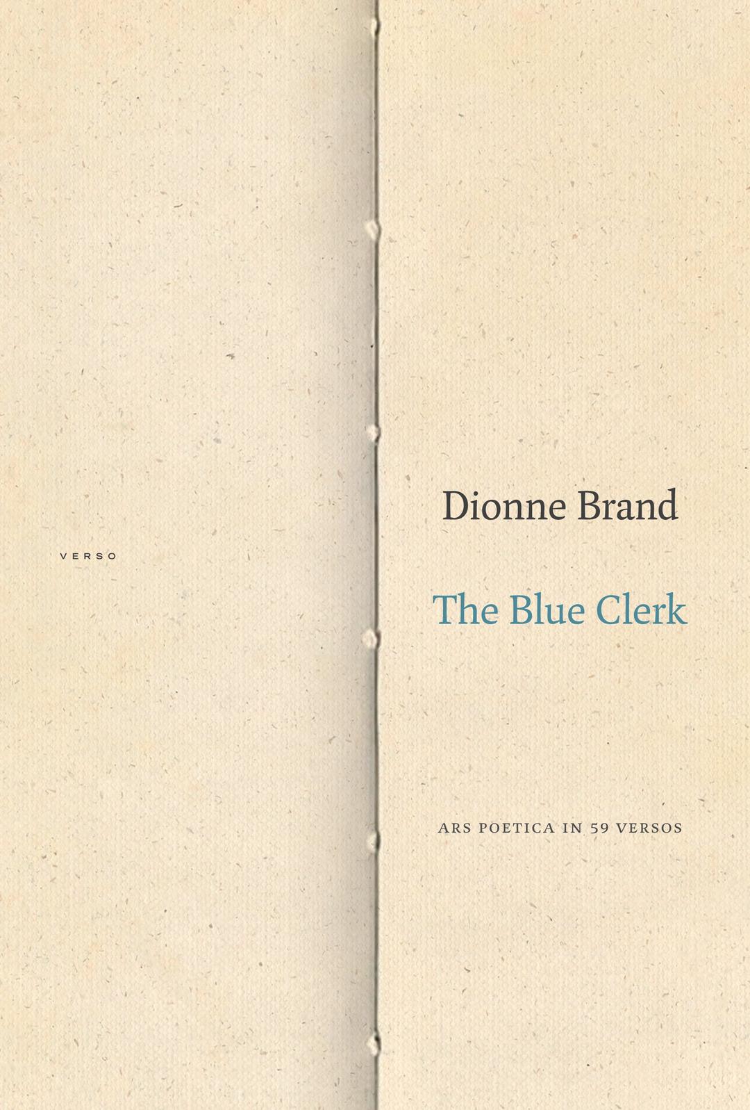 The Blue Clerk: Ars Poetica in 59 Versos