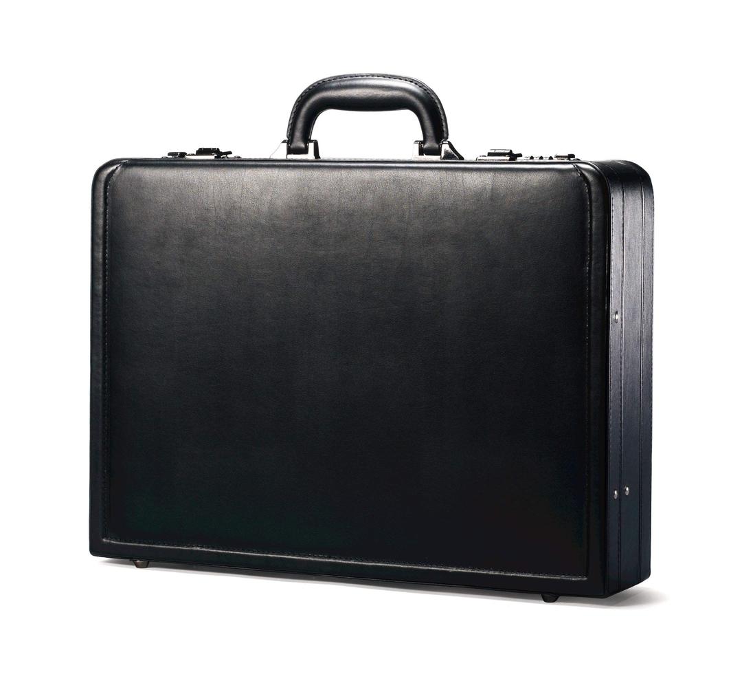 SamsoniteBonded Leather Attache, Black, One Size