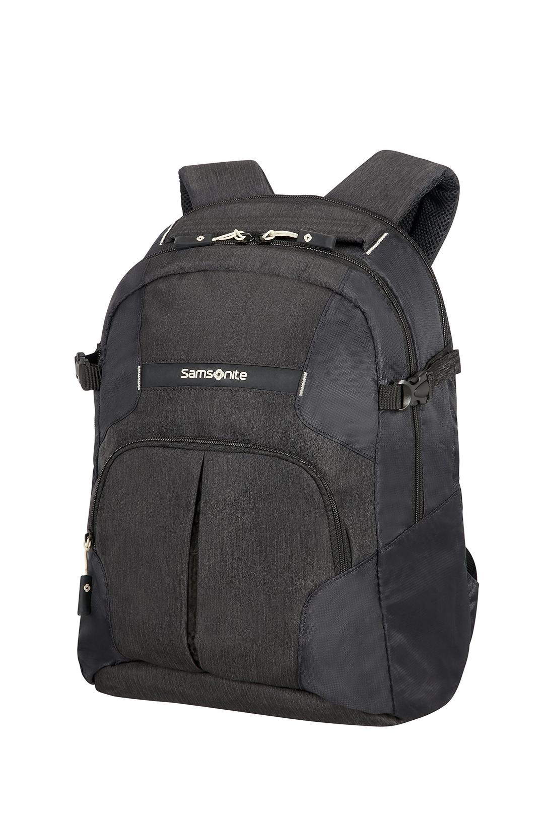 SAMSONITE Rewind - Medium Laptop Backpack, 44 cm, 23 L, Black