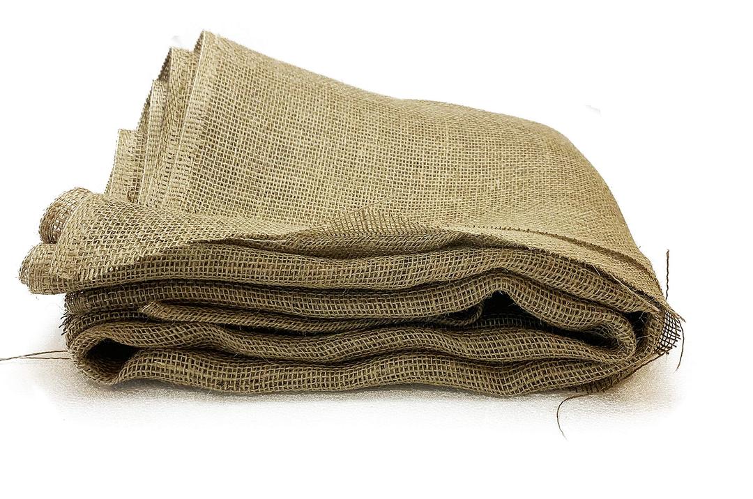 72 Inch X 15 Feet Gardening Burlap Liners, 90 Sq Ft (6 FT W X 15 FT L) Loose Weave Jute-Burlap for Raised Bed, Seed Cover and Garden Fabric (72 Inch X 15 feet, 72"x15'L)