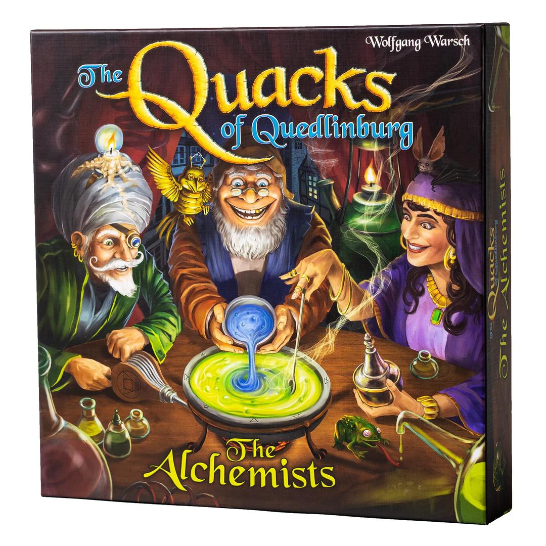 CMYK The Quacks of Quedlinburg: The Alchemists - The Hit Game of Potions, Explosions, and Pushing Your Luck