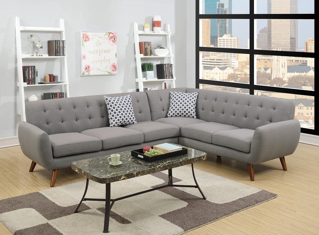 PoundexPDEX-F6961 Sofas, Grey