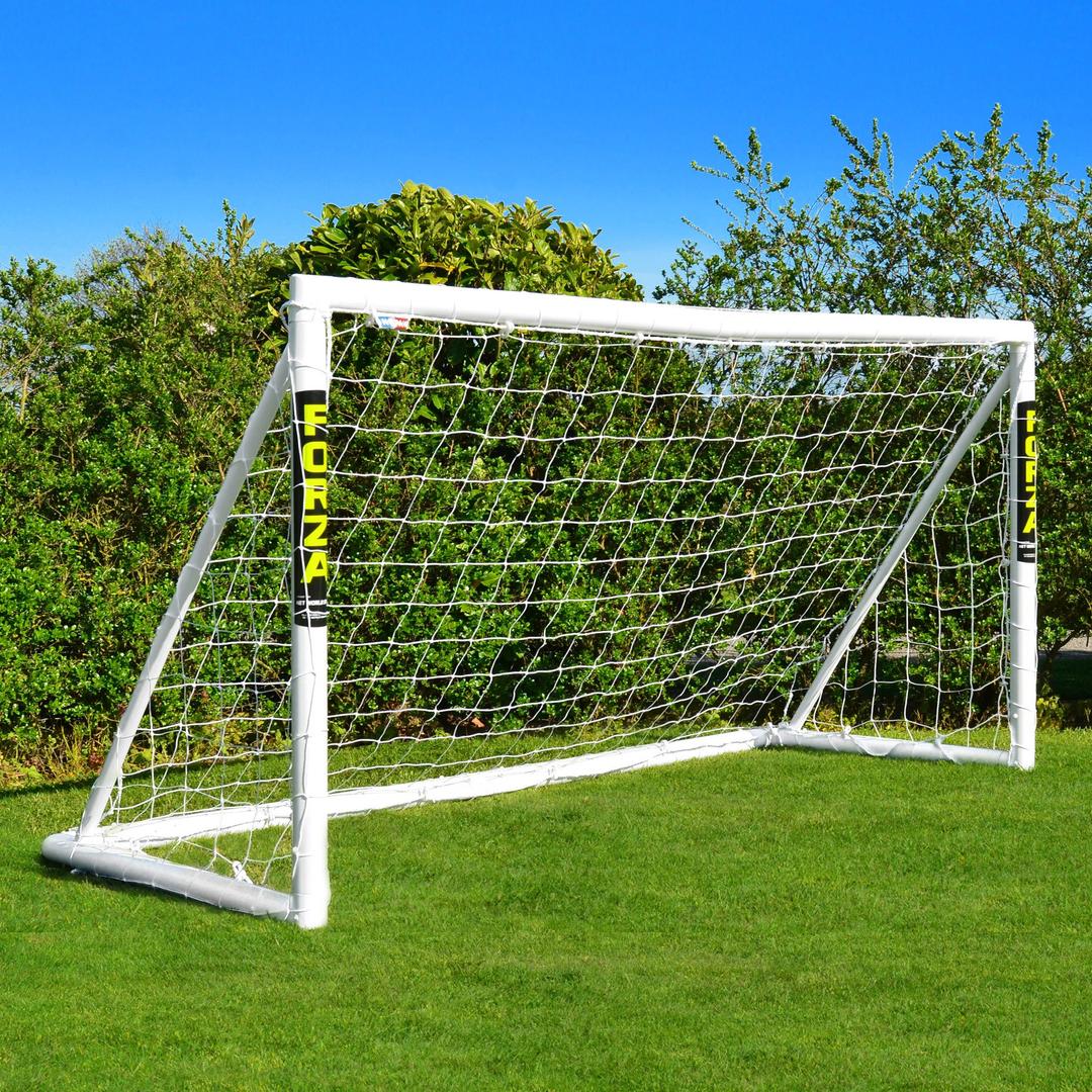 Net World Sports Forza Soccer Goal [5 Sizes] | Ultimate PVC Home Backyard Soccer Goal | Soccer Nets for Backyard | Portable Soccer Goals & Soccer Goal Nets