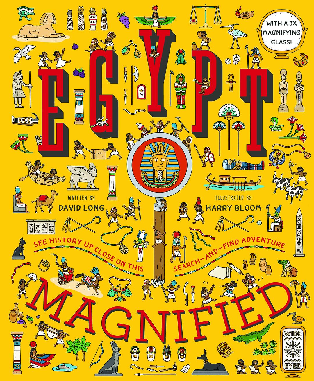 Egypt Magnified: With a 3x Magnifying Glass: 1