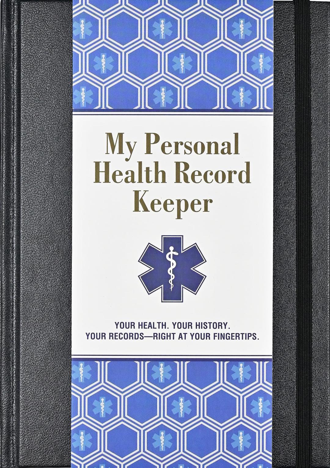 Personal Health Record Keeper and Logbook Hardcover – October 22, 2015