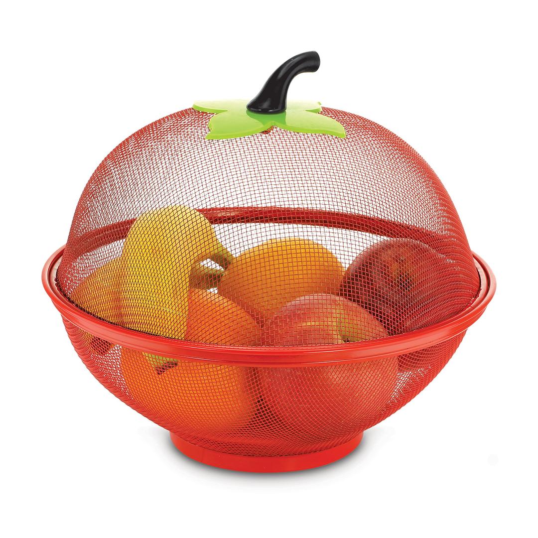 Kovot Apple Shaped Mesh Fruit Basket | Keep Freshness In & Bugs Out